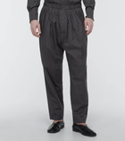 Lemaire - Pleated cotton pants