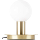 Lambert and Fils Brass Dot Table Lamp, EU