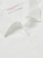 Derek Rose - Jacob Sea Island Cotton Polo Shirt - White