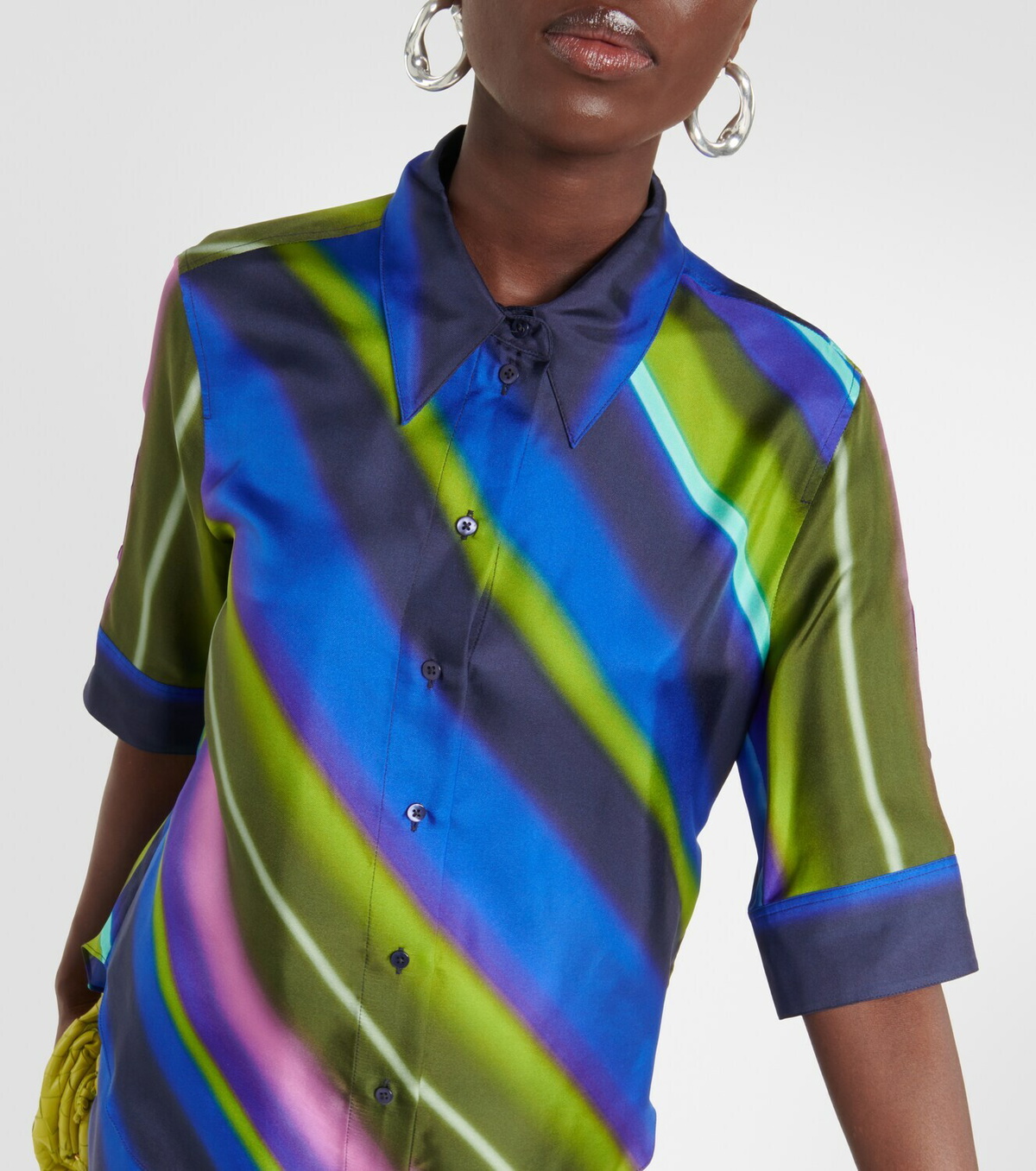 Dorothee Schumacher Striped silk twill blouse