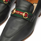 Gucci Men's Paride Monogram Loafer in Black