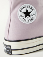 Converse - Chuck 70 Recycled Canvas High-Top Sneakers - Purple