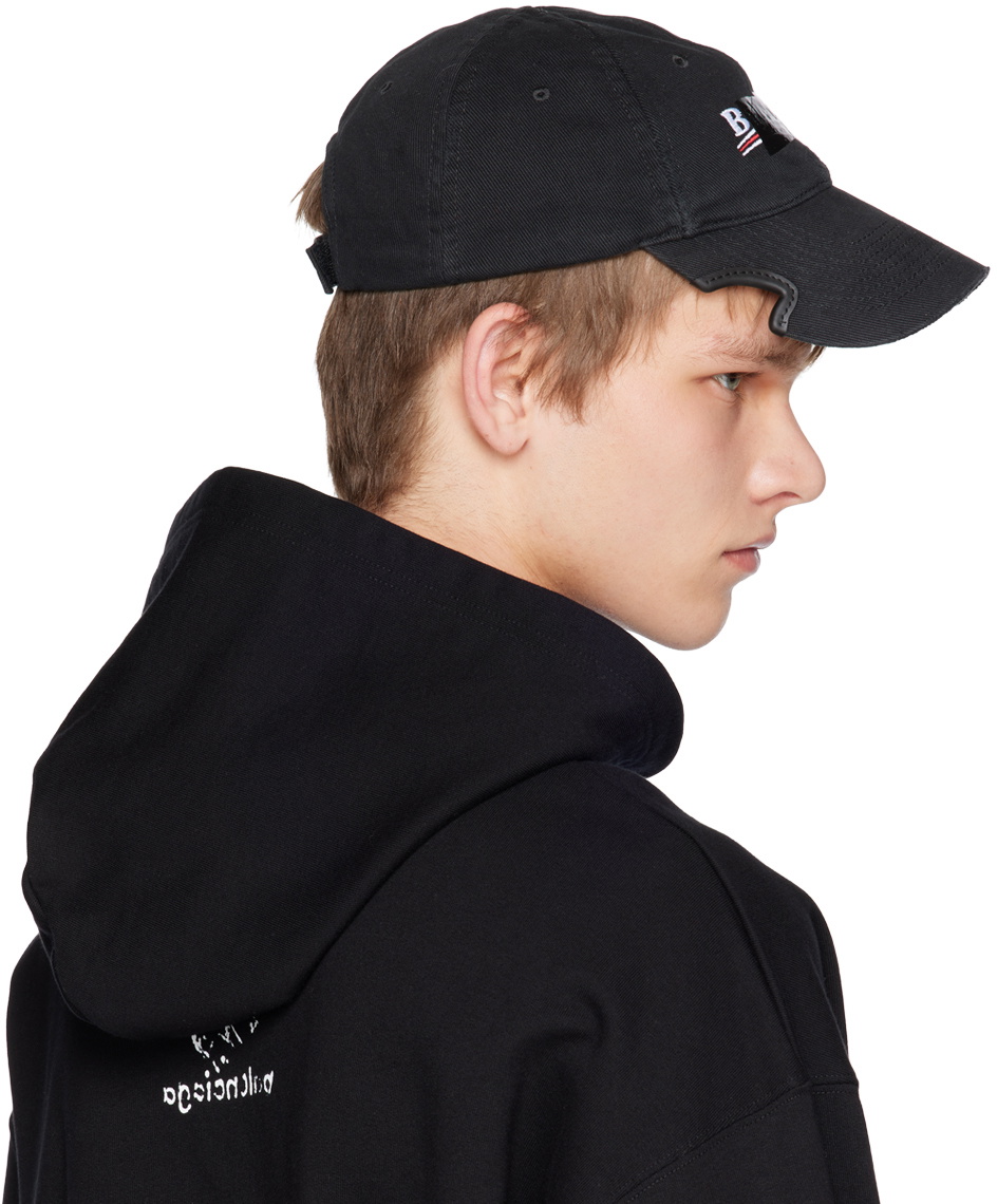 Balenciaga Gray Political Campaign Cap Balenciaga