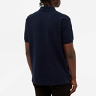 Comme des Garçons Play Men's Little Black Heart Polo Shirt in Navy