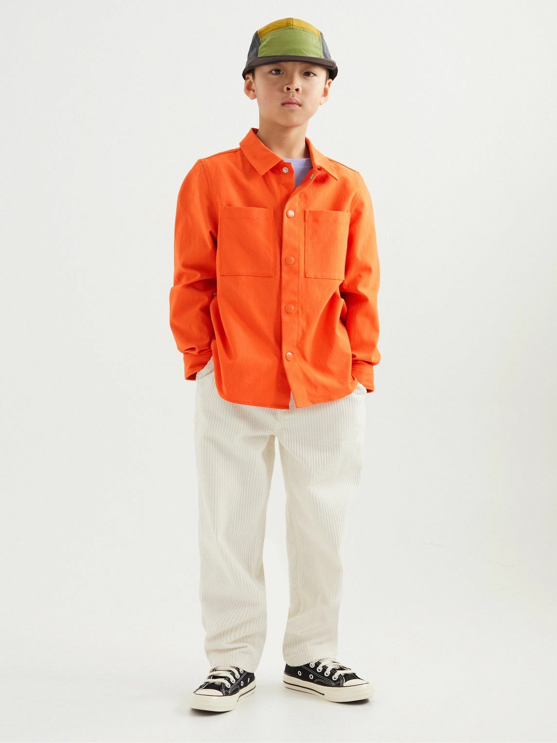 ARKET Kids - Helmer Canvas Overshirt - Orange