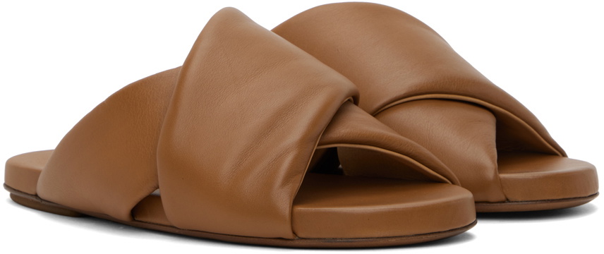 Marsèll Spanciata leather sandals - Brown