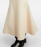 Moncler Genius x Jil Sander virgin wool midi skirt