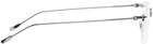 Montblanc Silver Rimless Glasses