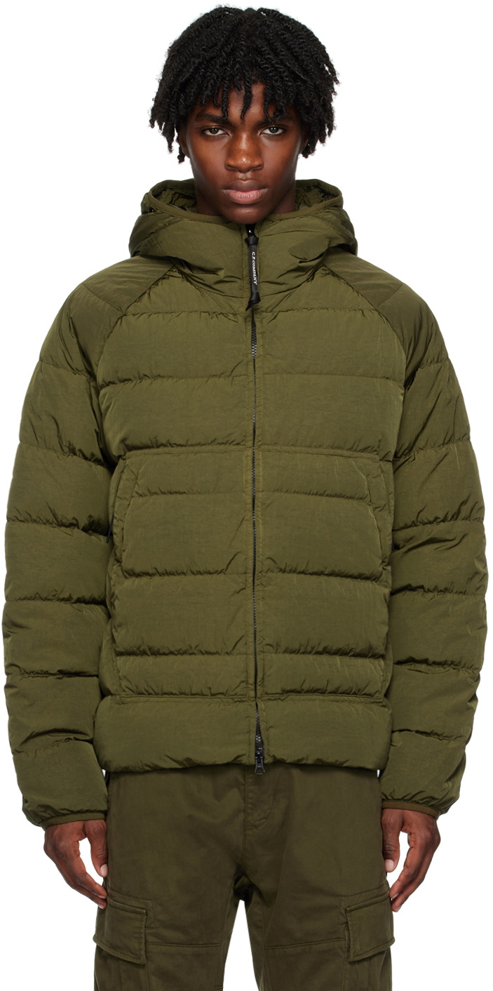 Cp company clearance goggle down jacket