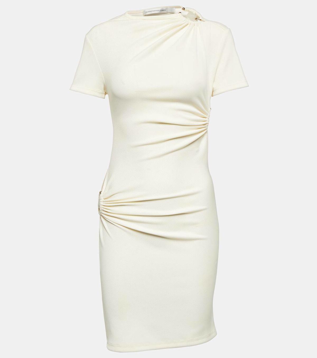 【Christopher Esber】 Ring-detailミニドレス Christopher Esber Ring-detail minidress Christopher Esber