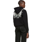 Givenchy Black Gemini Logo Hoodie