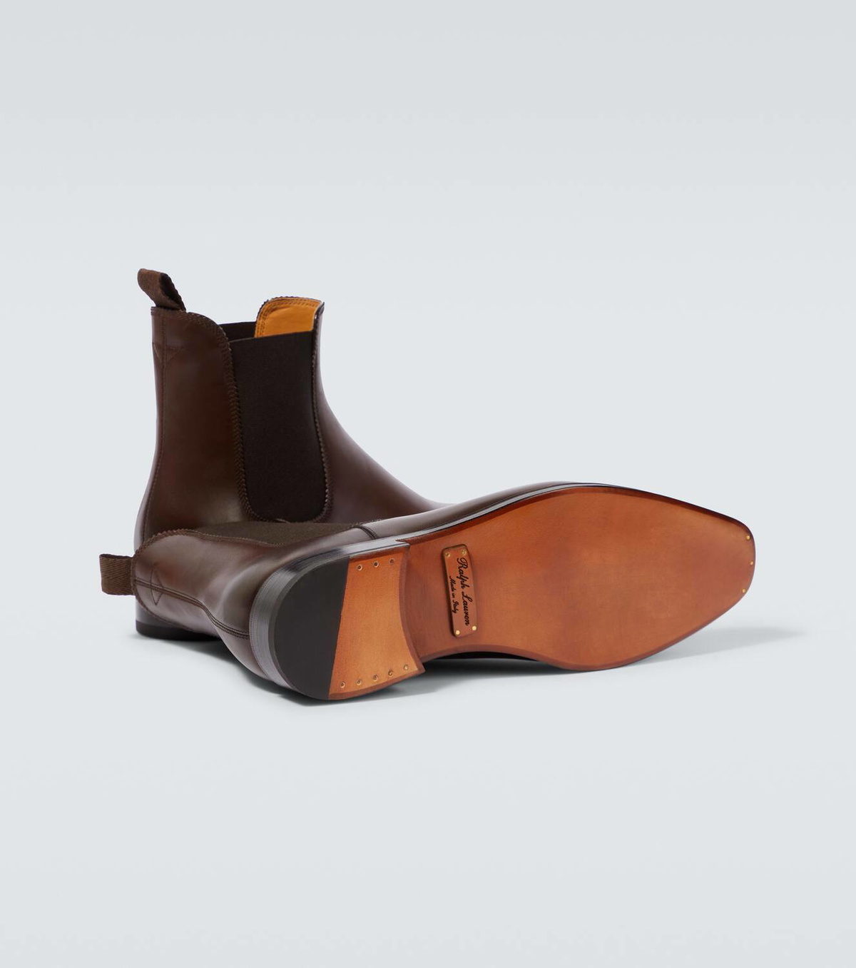 Ralph Lauren Purple Label Penfield leather ankle boots