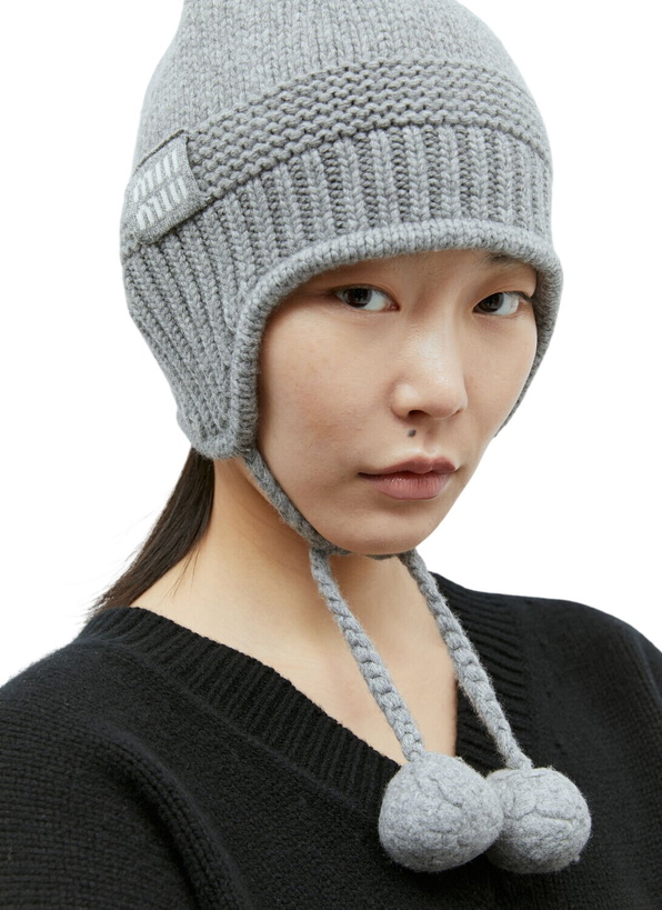 Photo: Miu Miu Wool And Cashmere Beanie