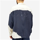 Noma t.d. Men's Hand Dyed Vacation Shirt in Navy