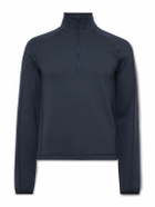 Aztech Mountain - Ajax Slim-Fit Stretch-Jersey Zip-Up Ski Base Layer - Blue