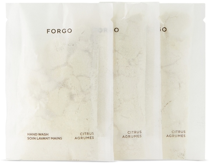 Photo: FORGO Citrus Hand Wash Refill Set