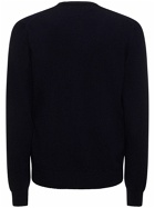COMME DES GARÇONS PLAY - Sleeve Logo Wool V-neck Sweater