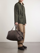 Loro Piana - Winch Leather-Trimmed Storm System® Shell Duffle Bag