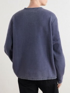 Our Legacy - Double Lock Brushed Cotton-Jersey Sweatshirt - Purple
