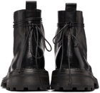 Marsèll Black Carrucola Lace-Up Boots