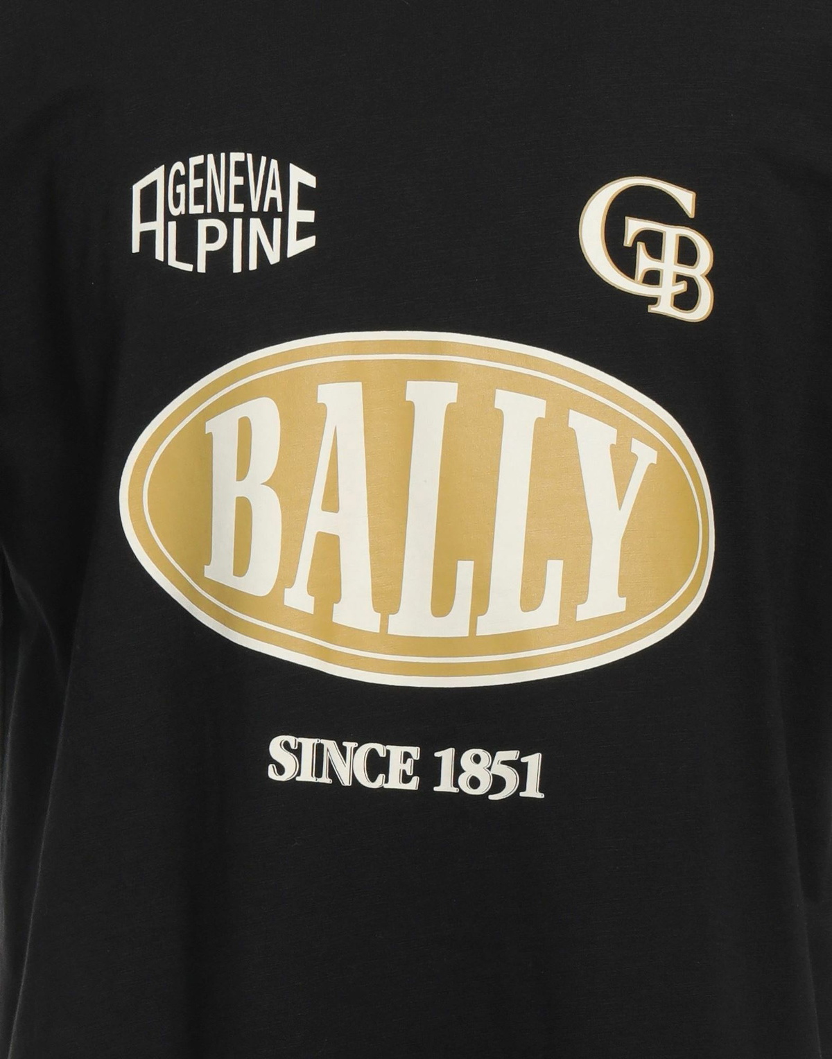 Bally Mens T-shirt in Black