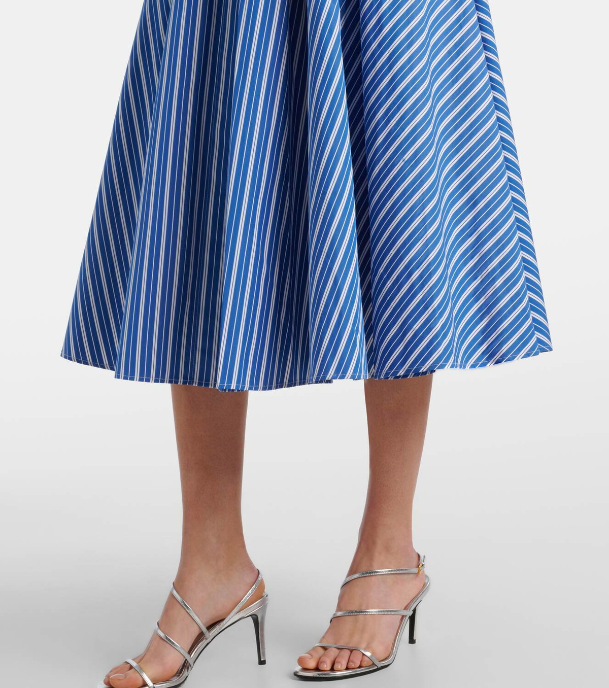 Patou Striped cotton shirt dress