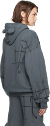 Collina Strada Gray Bear Hoodie