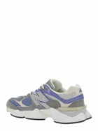 New Balance Multicolor Low Top Sneaker With Logo Detail On The Side In Suede And Tech Fabric Unisex