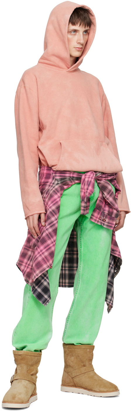 NotSoNormal Pink Fadded Hoodie