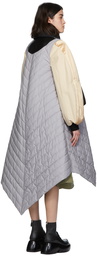 Loewe Beige Colorblocked Circular Sleeve Parka