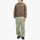 thisisneverthat Men's x Gore-Tex Windstopper Fleece Sweatshirt in Mud
