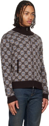 Wales Bonner Brown 'The Reverie' Track Jacket