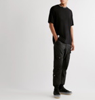 WTAPS - Logo-Jacquard Cotton-Jersey T-Shirt - Black