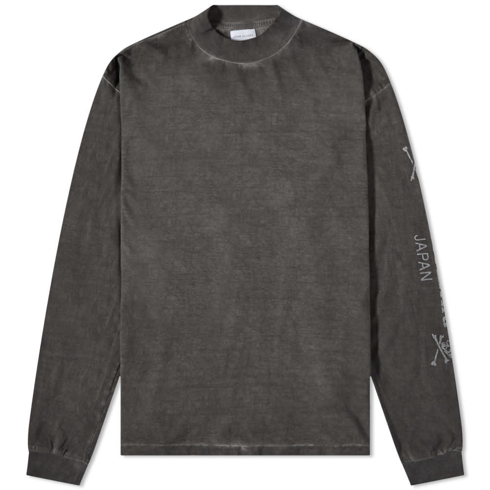 John Elliott x mastermind JAPAN - Presented by END. LS Mock Neck Tee