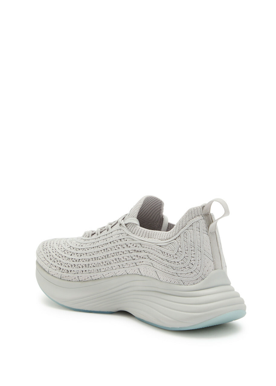Athletic Propulsion Labs Techloom Zipline Embroidered Knit Sneakers Grey