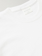 Museum Of Peace & Quiet - L'Horizon Logo-Print Cotton-Jersey T-Shirt - White