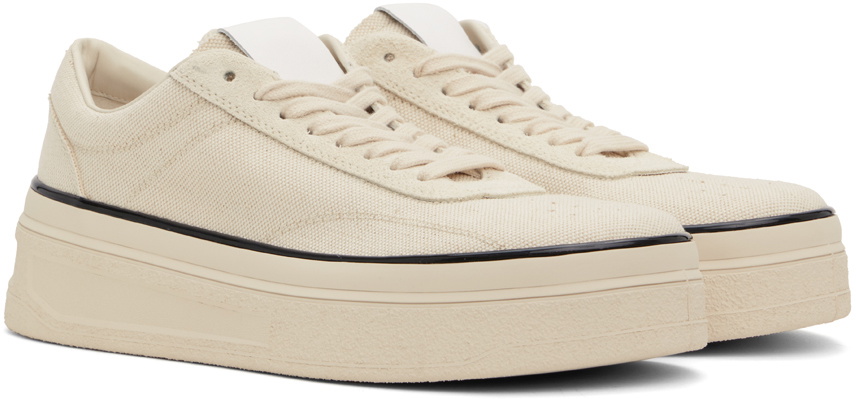 Jil Sander Off-White Low-Top Sneakers Jil Sander