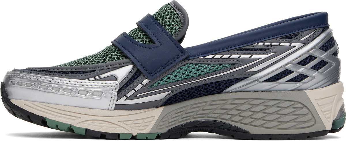 New Balance Navy & Green 1906L Loafers