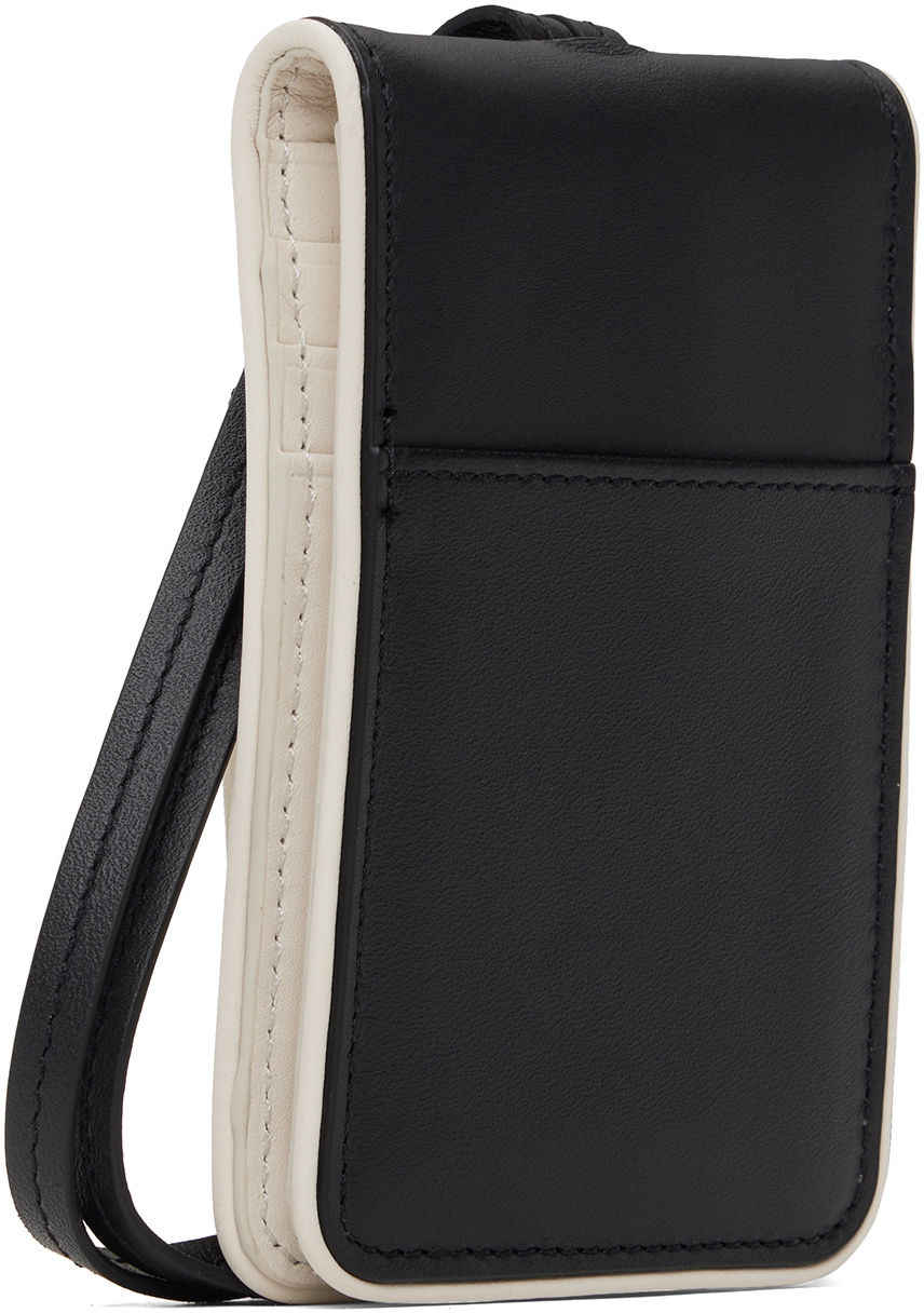 【Y-3】LANYARD LEATHER POUCH BLACK Y-3 Black Lanyard Pouch Y-3