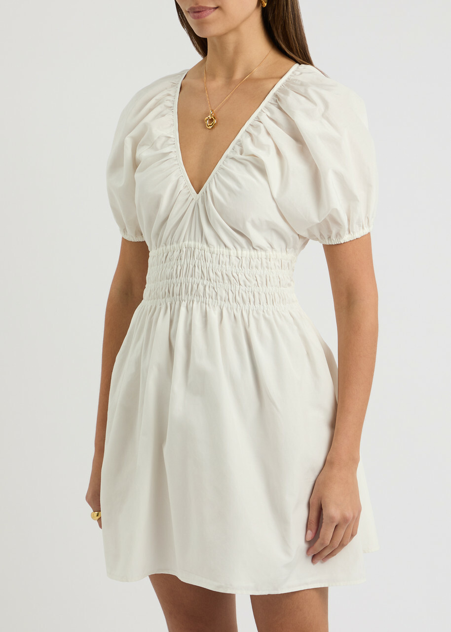 knee length dresses for ladies Salone Mini Dress - White main image 1