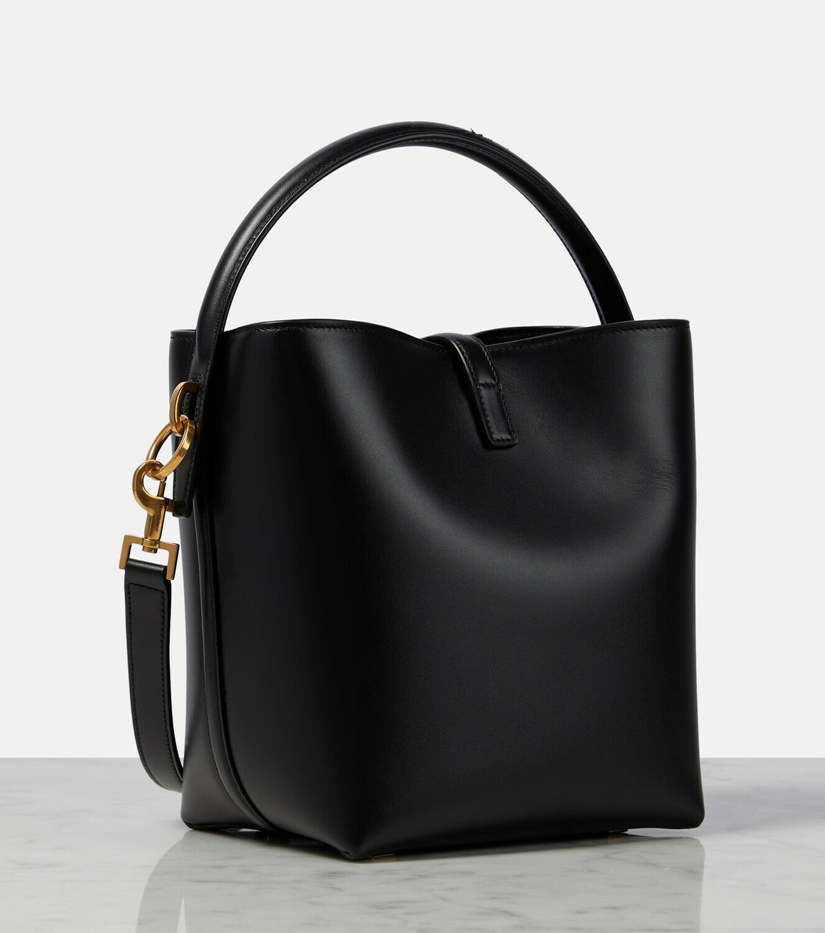 Saint Laurent Le 37 Small leather bucket bag Saint Laurent