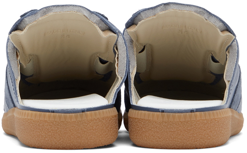 サンダル・ミュール Maison Margiela [Maison Margiela] German Army Mule Sneakers Maison Margiela Navy Replica Mule Sneakers Maison Margiela