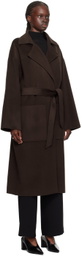 Nanushka Brown Alamo Coat