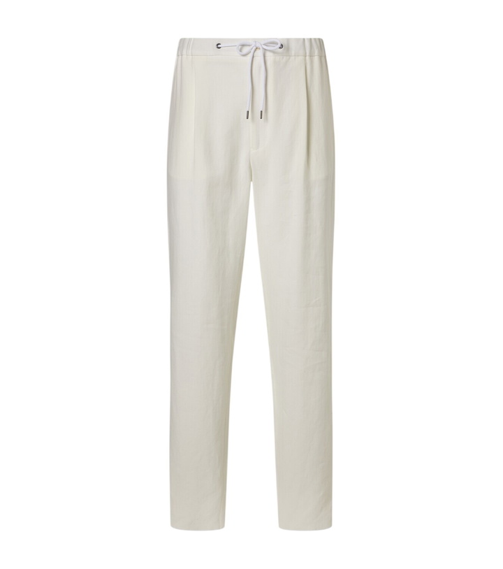 Photo: Giorgio Armani Linen canvas tapered pants