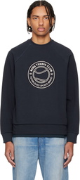 BOSS Navy Embroidered Sweatshirt