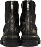 424 Black Marathon Boots