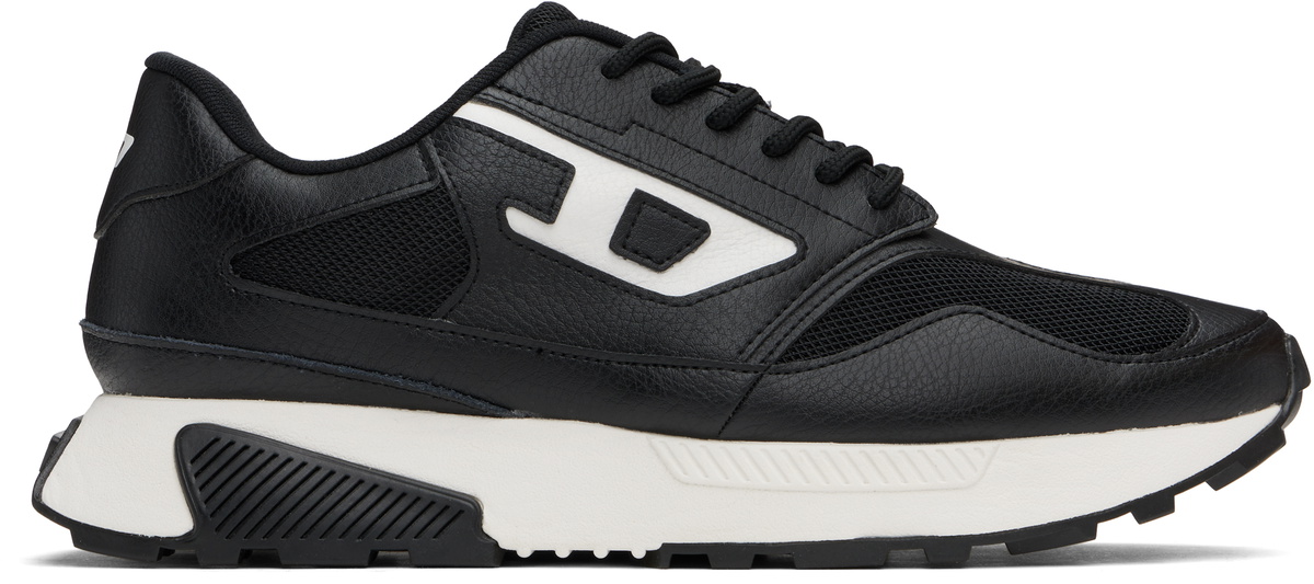 【特価!関税送料込】DIESEL S-Tame-D Running sneakers Diesel Black S-Tame-D Running Sneakers Diesel