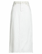 Ag Jeans Womens Maxi skirt in White