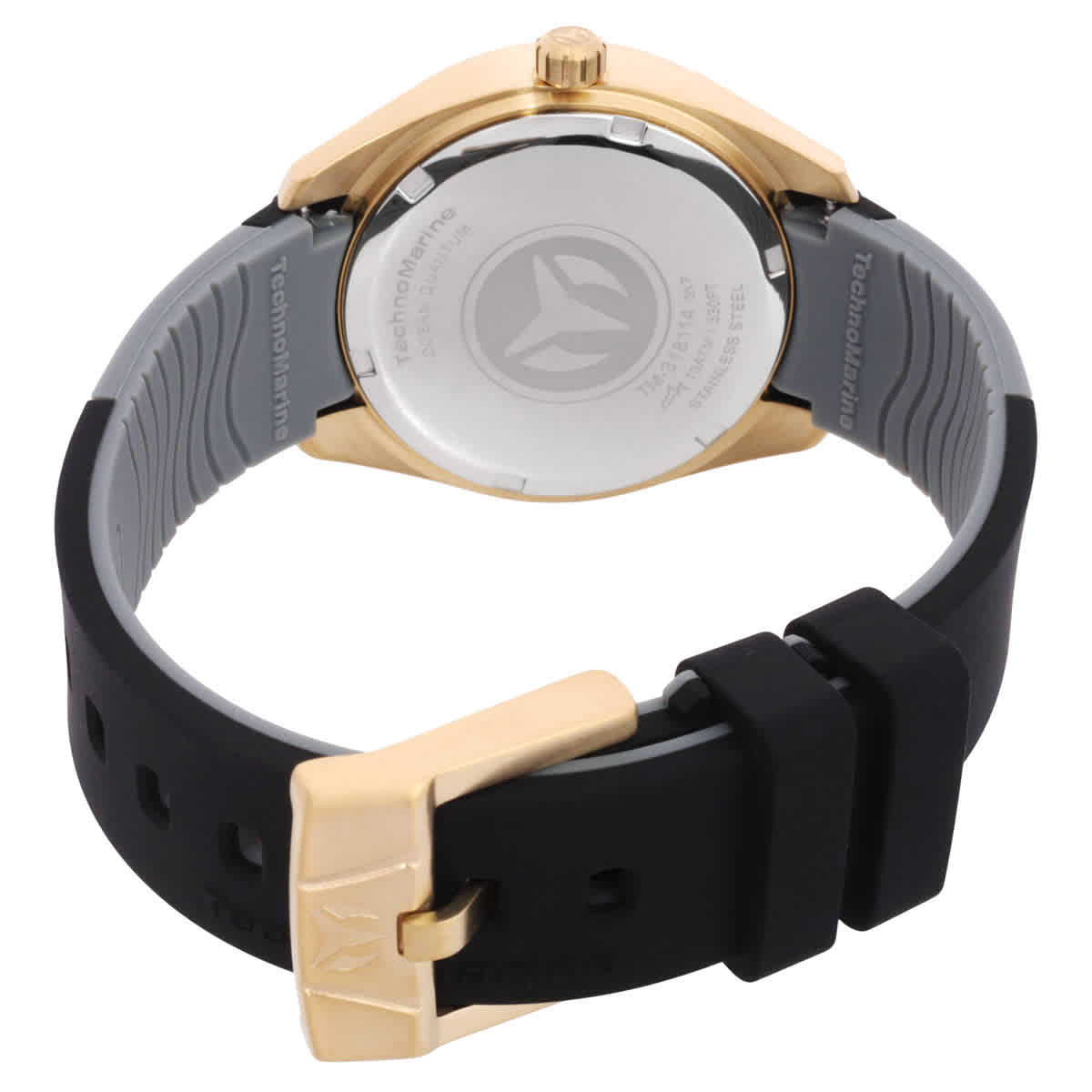 Technomarine Ocean Quartz Gold Dial Ladies Watch TM-318114