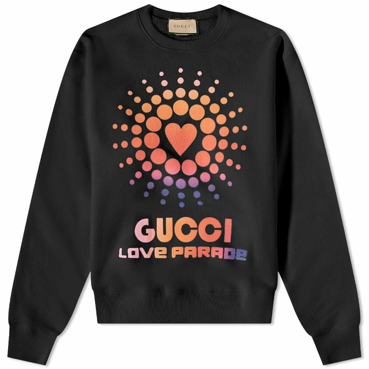 Photo: Gucci Love Parade Crew Sweat